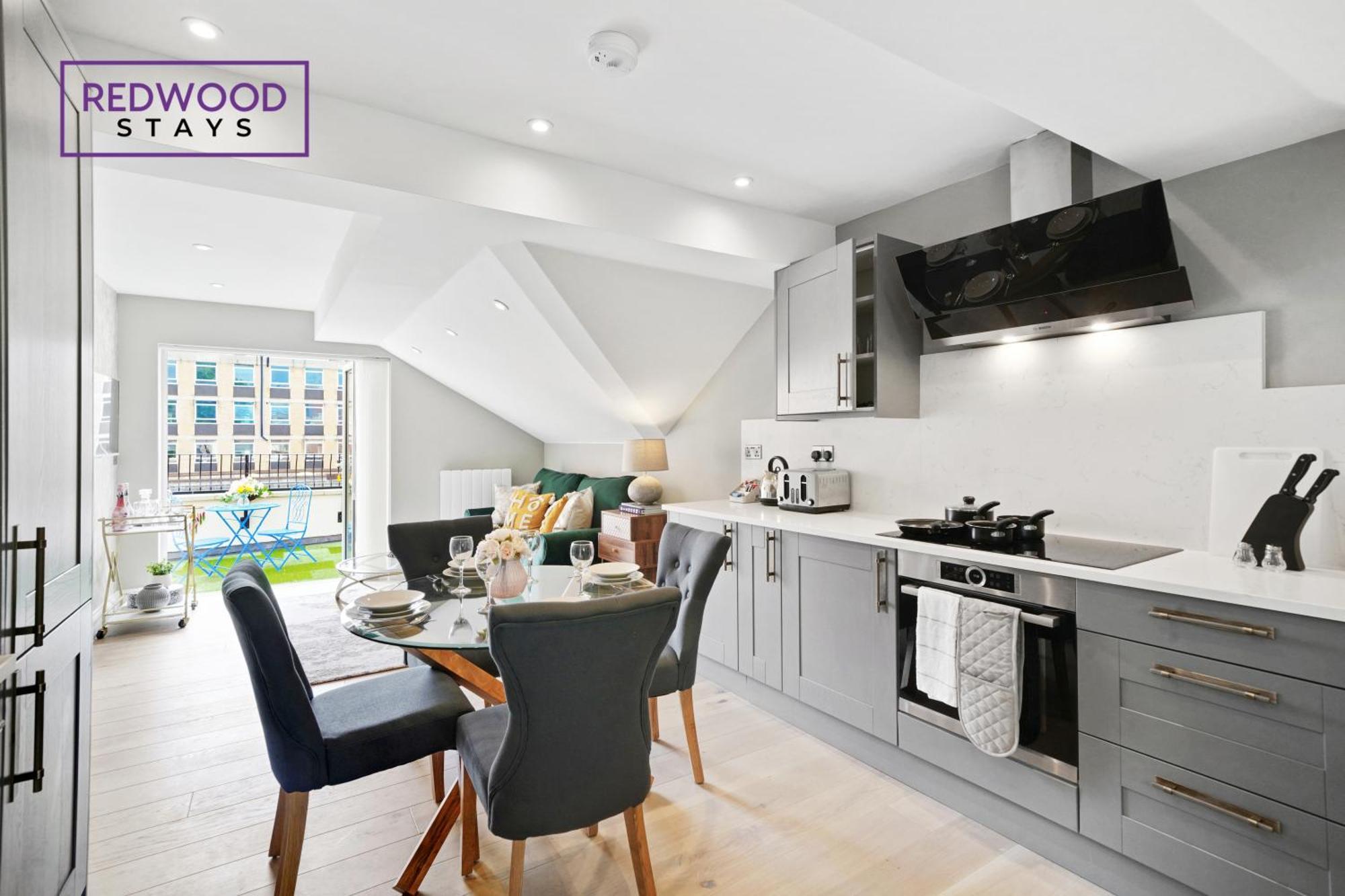 Top Quality 2 Bed 1 Bath Apartments For Contractors By Redwood Stays Reading Extérieur photo